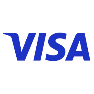 Visa logo.